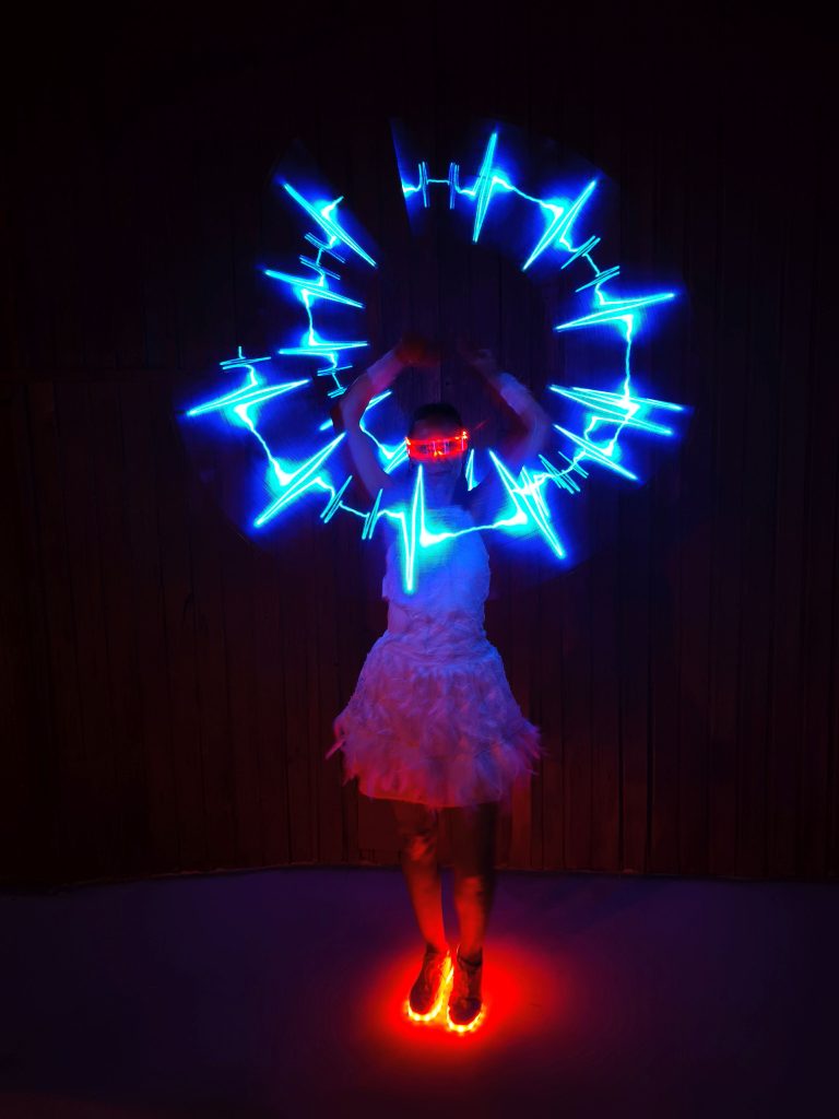 led show na dj set