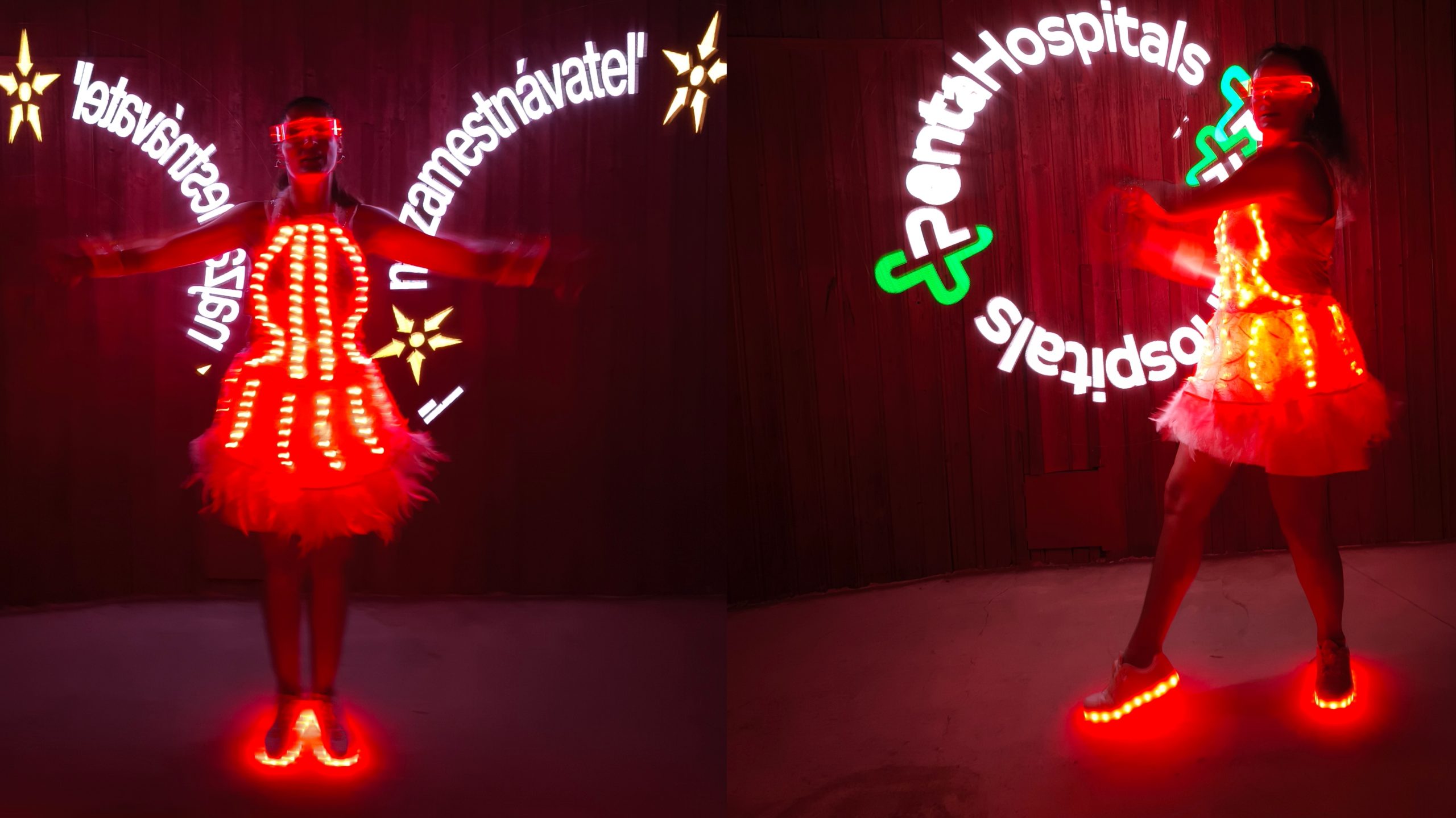 LED show na DJ set – Penta Hospitals Košice